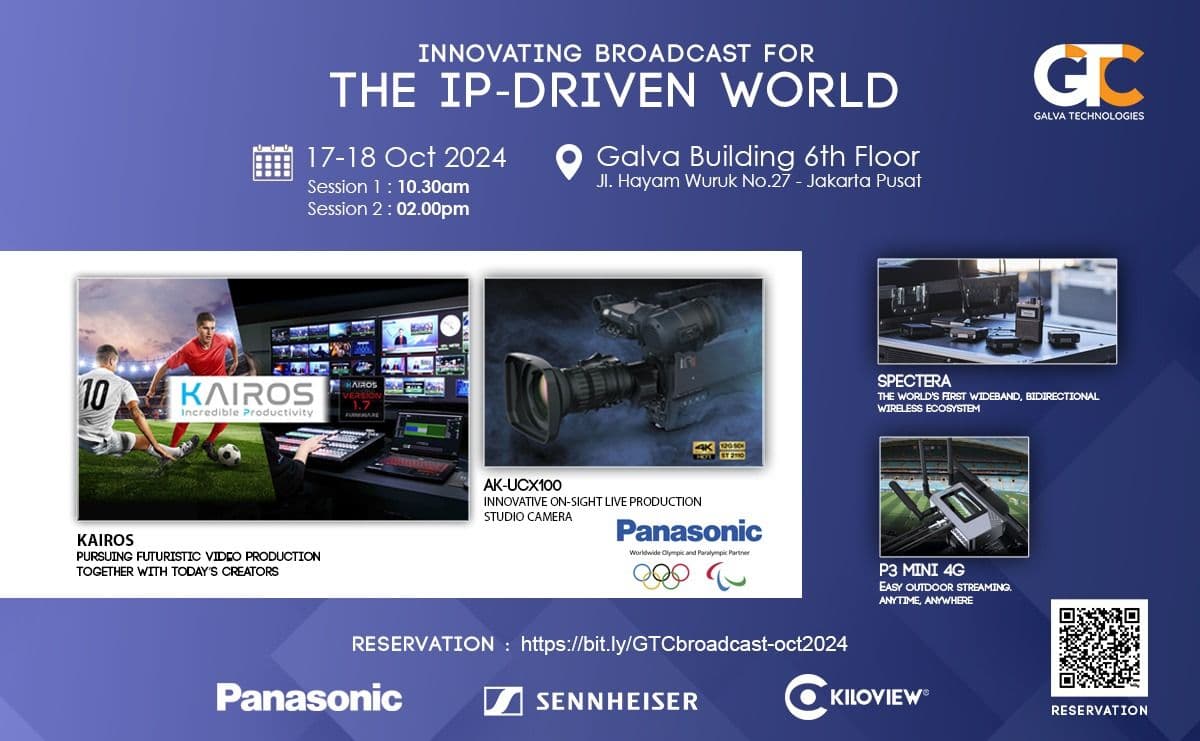 Panasonic Innovative Broadcast